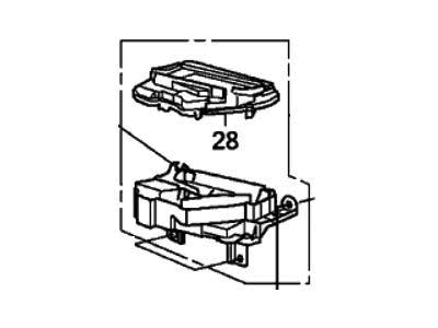 Honda 78200-TRT-A01 Display, Head Up