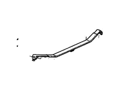 Honda 17522-S5B-L01 Band, Driver Side Fuel Tank Mounting