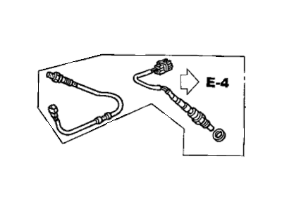 Honda 06365-PZA-A00 Sensor Kit, Oxygen