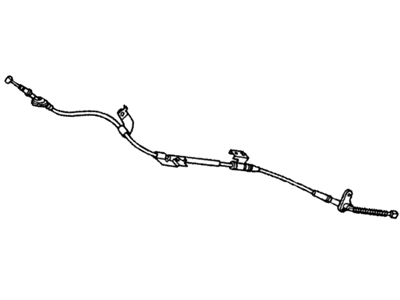 Honda 47560-S5B-N01 Wire B, Driver Side Parking Brake
