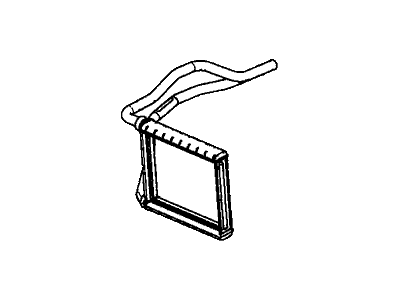 Honda 79110-TX9-A01 Core, Heater