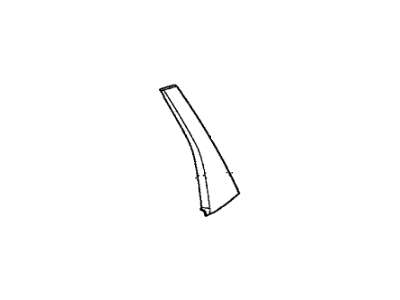 Honda 72721-TF0-003 Garnish, R. RR. Door Pillar