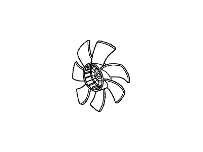 Acura 38611-RBB-003 Fan, Cooling