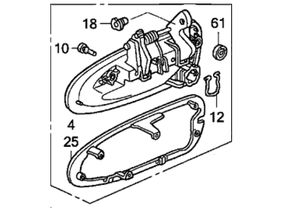 Honda 91105-RT4-003 Bearing, Needle (32X44X14.5)