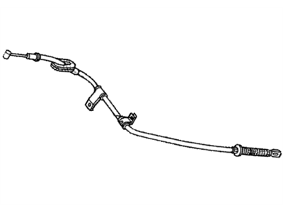 Honda 47560-S2A-013 Wire A, Driver Side Parking Brake
