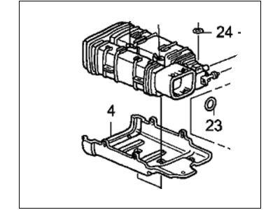 Acura 17011-SDA-A00 Canister Assembly