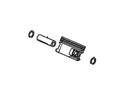 Honda 13010-RCJ-A00 Piston Set