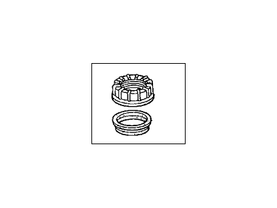 Acura 17046-SDA-A00 Nut & Gasket Set, Fuel Lock (Yachiyo)