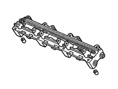 Honda 12432-RDV-J00 Bridge, Rocker Shaft