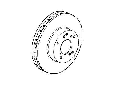 Honda 45251-TA1-A01 Disk, Front Brake