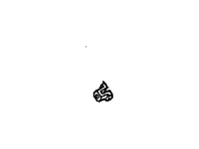 Honda 17711-SNA-A01 Retainer (White) (Sanoh)