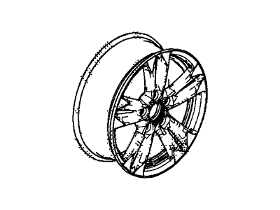 Honda 42700-SZT-A91 Disk, Aluminum Wheel (16X6J) (Tpms) (Kosei)