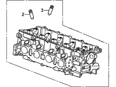 Honda 12200-RB0-G00 Cylinder Head