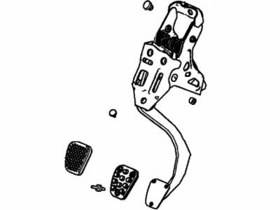 Honda 46910-SZT-G01 Pedal, Clutch