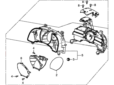 Honda 78100-SZT-A11 Meter Assembly, Combination
