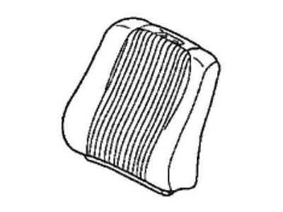 Honda 81521-S87-A61ZA Cover, Left Front Seat-Back Trim (Lapis) (Leather) (Ts Tech)