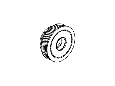 Acura 13810-P8A-A01 Pulley, Crankshaft
