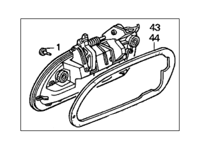 Acura 33165-SM4-305 Bulb (12V 55W H3C)