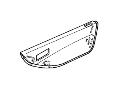 Honda 83584-S4K-B31ZA Pad Assy., L. FR. Door Center *B95L* (LEA) (LAPIS)