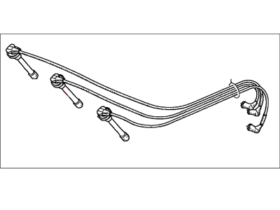 Honda 32705-P8A-A01 Wire, Resistance (No.5)