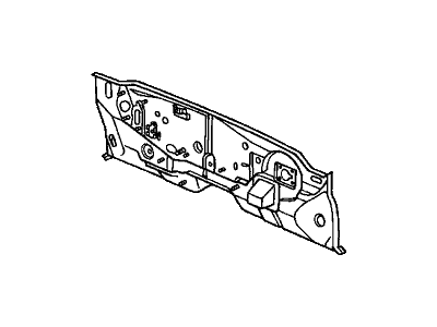 Honda 61500-S84-A00ZZ Dashboard (Lower)