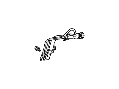 Acura 17660-S84-A01 Pipe, Fuel Filler
