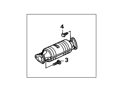 Honda 18160-PAA-L40 Converter
