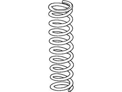 Honda 51407-S87-A01 Spring, Left Front