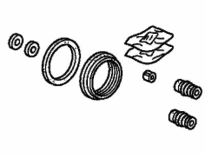 Honda 01463-TR3-305 Set, Caliper FR