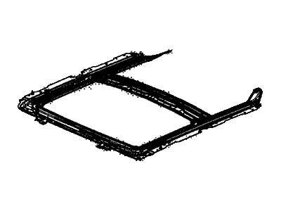 Acura 70100-TR0-A01 Frame, Sunroof