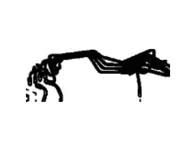 Honda 46376-TR0-A01 Pipe W, Brake