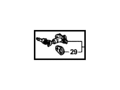 Honda 74812-SH3-003 Cylinder, Tailgate