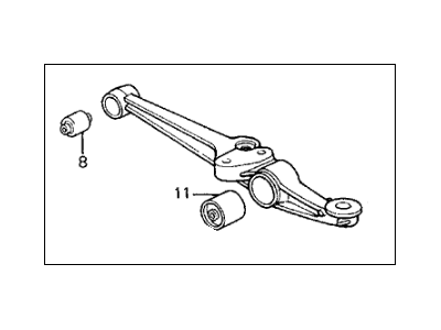 Honda 51355-SH3-020 Arm, Right Front (Lower)