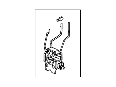 Honda 72110-SH5-A01 Lock Assembly, Right Front Door (Mitsui Kinzoku)