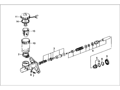 Honda 46100-SR3-913 Master Cylinder Assembly