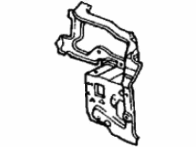 Honda 04601-SH5-300ZZ Panel Set, Right Front Bulkhead