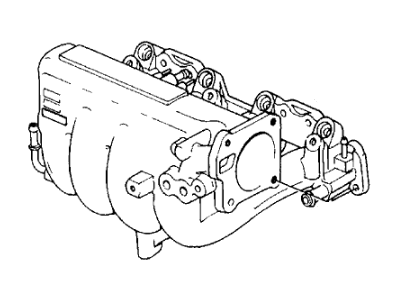 Honda 17100-PM6-A00 Manifold, Intake