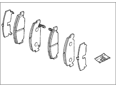 Honda 45022-SH1-505 Pad Set