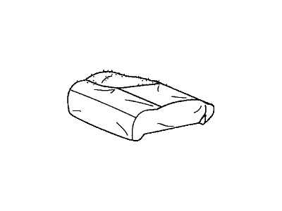 Honda 81531-TR3-A31ZA Cover, Left Front Seat Cushion Trim (Pale Moss Gray)