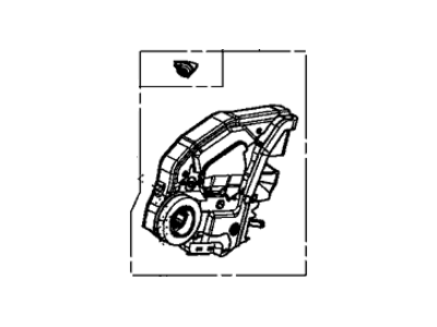 Acura 72610-TR3-A11 Latch Assembly, Right Rear Door Power