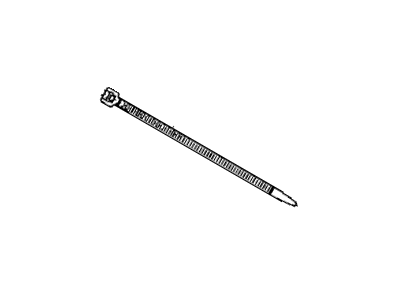 Honda 91551-R1A-A01 Band, Clamp (152MM) (Light Green)