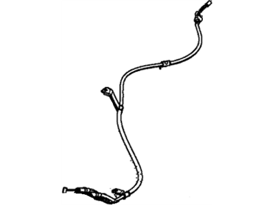 Honda 47510-TR0-A02 Wire B, Passenger Side Parking Brake (200Mm)