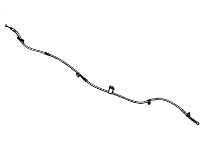 Honda 47560-TR0-A02 Wire B, Driver Side Parking Brake (200Mm)