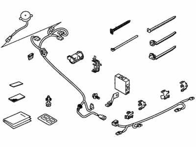 Honda 08V67-T0A-100A Back Up Sensor Attachment