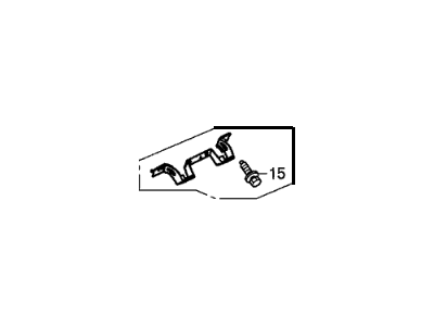 Honda 83297-T0A-A50 Set, Grab Rail Brk