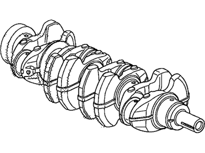 Acura 13310-R40-A00 Crankshaft