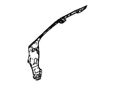 Honda 64515-T1W-A00ZZ Plr Comp L, Front