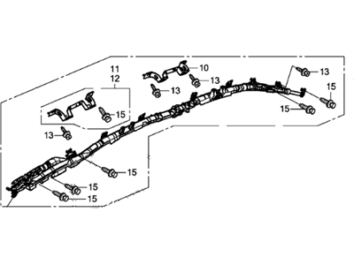 Honda 78875-T1W-A50 Set, Side Curtain