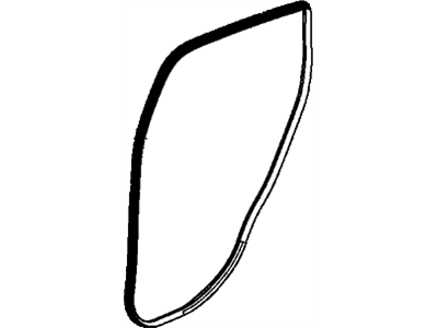 Honda 72815-T0A-A01 Seal, RR Door Open