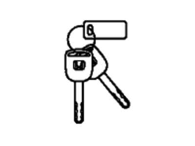 Honda 06351-TR0-951 Lock Assy., Steering